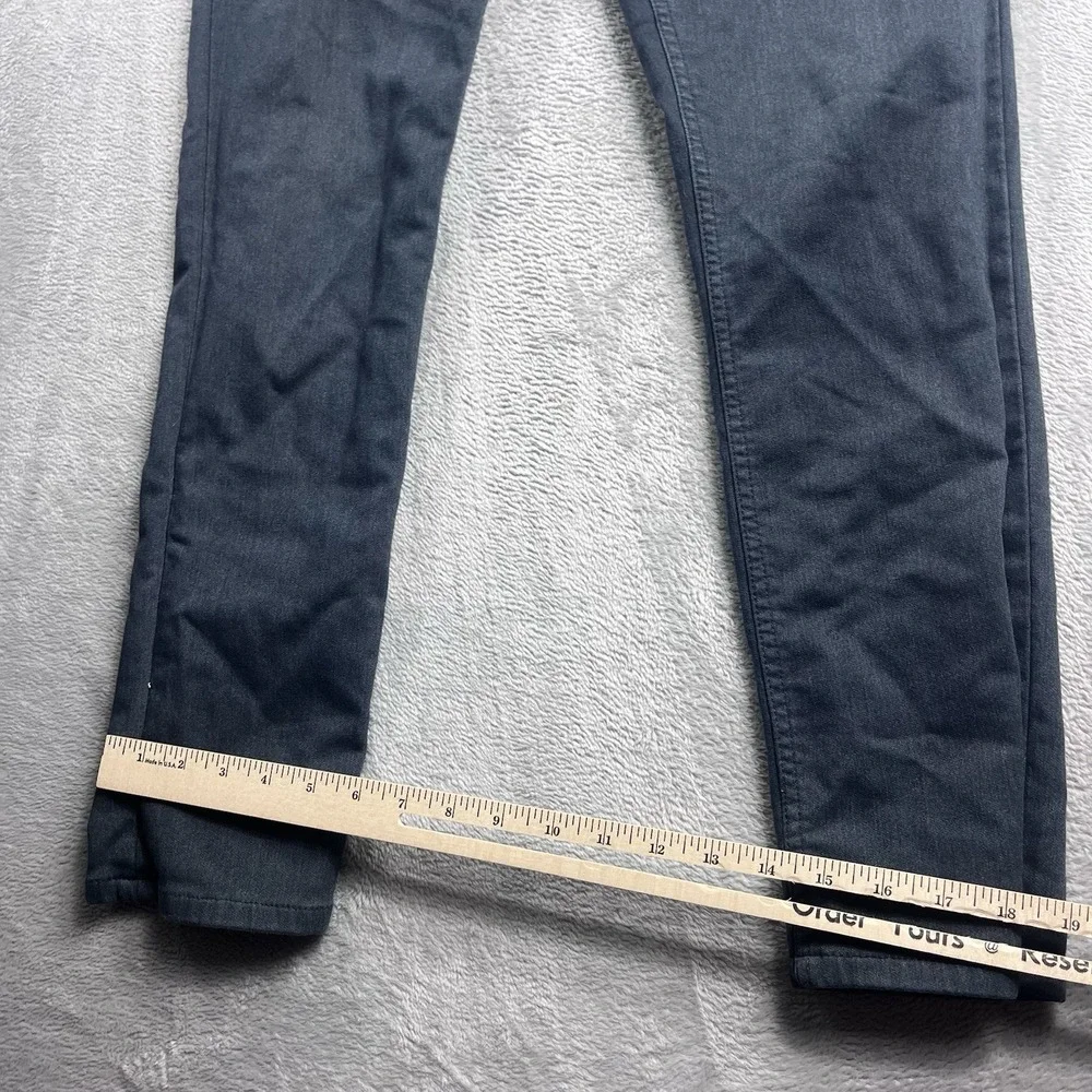 Banana Republic Pants Mens 30x28* The Traveler Chino Jeans Slim Fit‎ Gray EUC